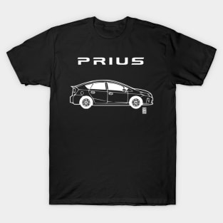 Prius (white design) T-Shirt